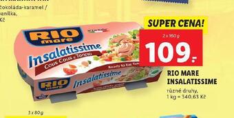 Lidl Rio mare insalatissime nabídka