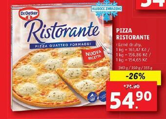 Lidl Pizza ristorante nabídka