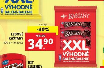 Lidl Ledové kaštany nabídka