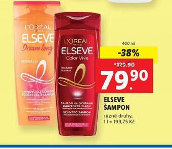 Lidl Elseve šampon nabídka