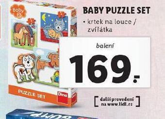 Lidl Baby puzzle set nabídka