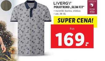 Lidl Polotriko slim fit nabídka