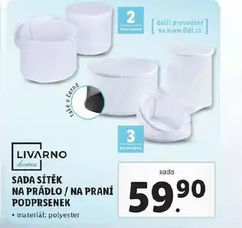 Lidl Sada sítěk na prádlo nabídka