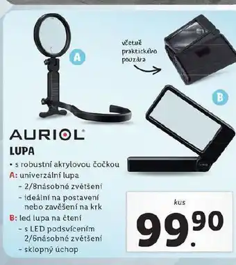 Lidl Led lupa na čtení nabídka