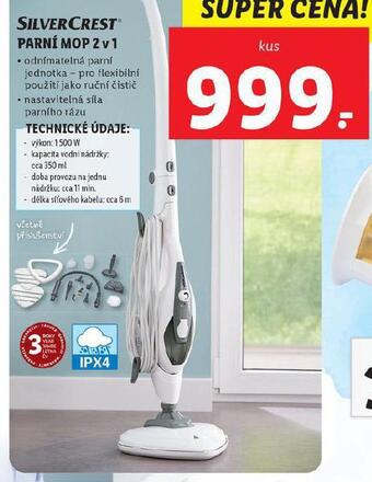 Lidl Parní mop 2v1 nabídka