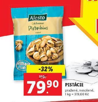 Lidl Pistácie nabídka
