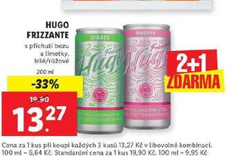 Lidl Hugo frizzante nabídka