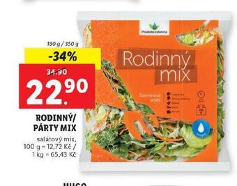 Lidl Párty mix nabídka