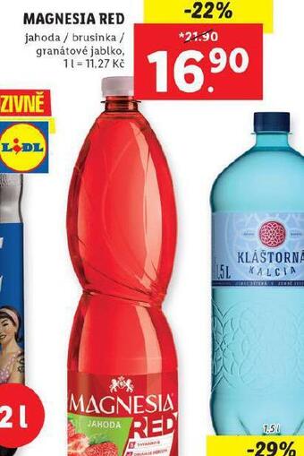 Lidl Magnesia red nabídka
