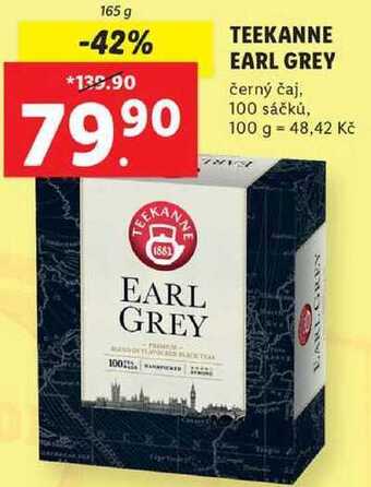 Lidl Teekanne earl grey, 165 g nabídka