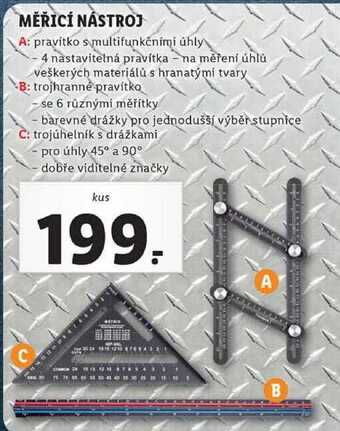 Lidl Měřicí nástroj nabídka