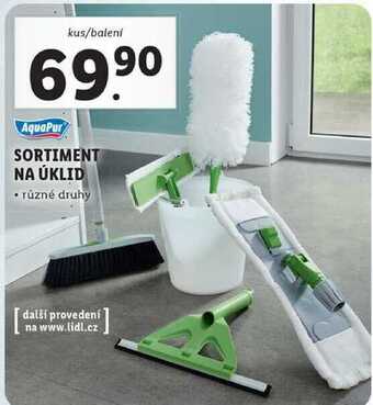 Lidl Sortiment na úklid nabídka