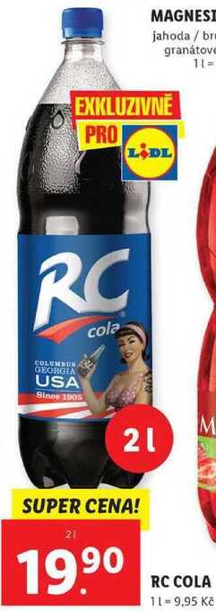 Lidl Rc cola, 2 l nabídka