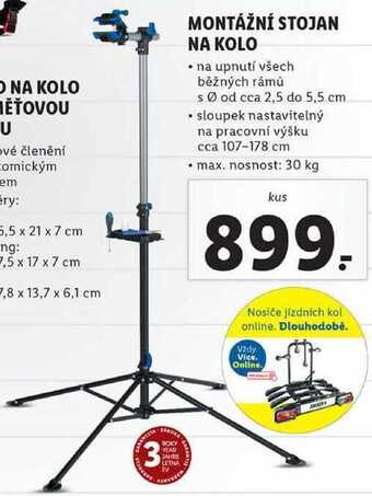 Lidl Montážní stojan na kolo nabídka