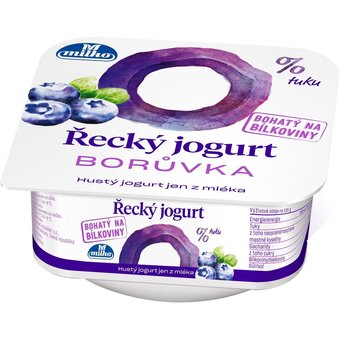 Rohlik.cz Milko řecký jogurt 0 % borůvka nabídka