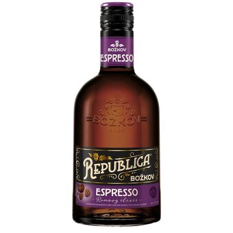 Božkov republica elixír espresso 35%