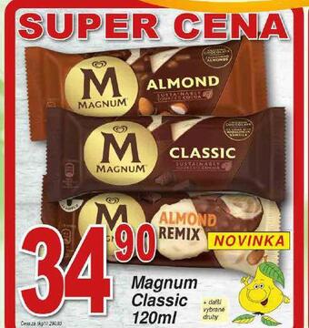 Lidl Magnum classic nabídka