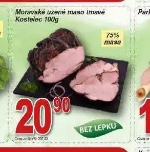 Lidl Moravské uzené maso tmavé nabídka