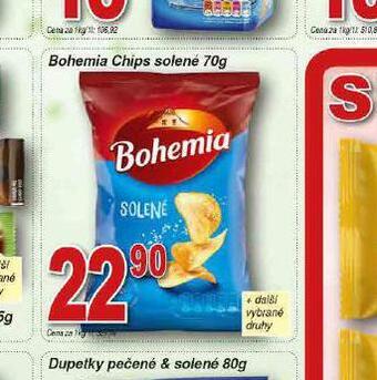 Lidl Bohemia chips solené nabídka