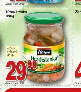Lidl Hamé hradišťanka nabídka