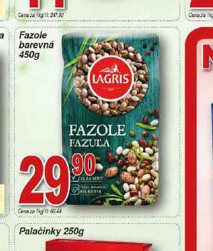 Lidl Lagris fazole barevná nabídka
