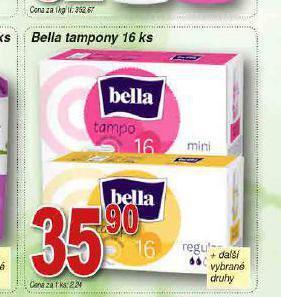 Lidl Bella tampony nabídka