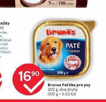 Tesco Brunos paštika pro psy nabídka