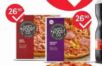 Tesco Pizza hearty food co. nabídka