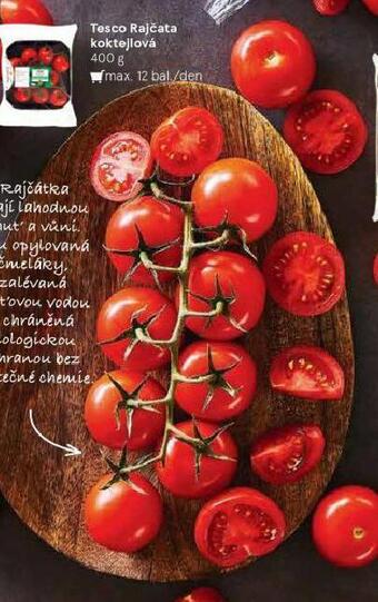 Tesco Rajčata koktejlová nabídka