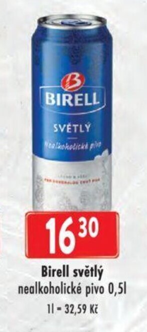 Astur&Qanto Birell Světlý 0,5l nabídka