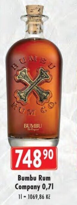 Astur&Qanto Bumbu Rum Company 0,7 l nabídka