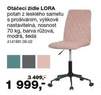 Sconto Otáčecí židle Lora nabídka