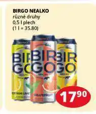 Flop Birgo nealkoholické pivo nabídka