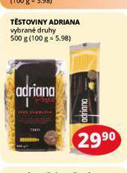 Flop Těstoviny adriana nabídka
