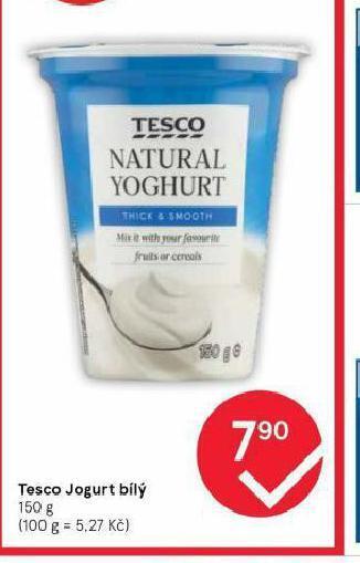 Tesco Tesco jogurt bílý nabídka