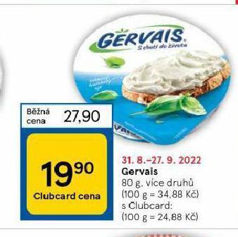 Tesco Gervais nabídka