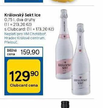 Tesco Královský set ice nabídka