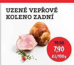 RABBIT řeznictví Uzené vepřové koleno zadní, 100 g nabídka