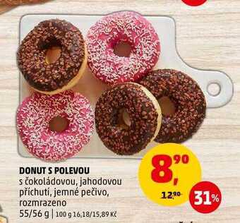 Penny Market Donut s polevou, 55 g nabídka