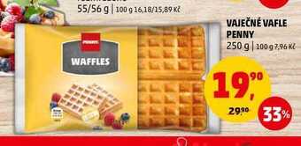 Penny Market Vaječné vafle penny, 250 g nabídka