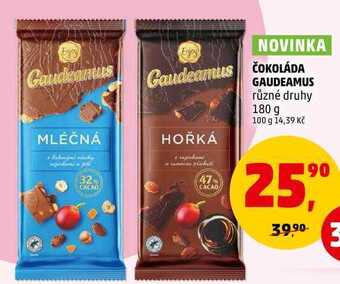Penny Market Čokoláda gaudeamus, 180 g nabídka