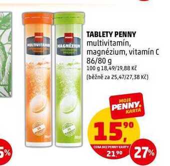 Penny Market Tablety penny, 86 g nabídka