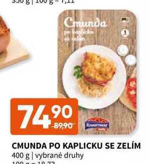 Terno Cmunda po kaplicku se zelím 400 g nabídka