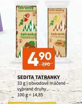 Terno Sedita tatranky 33 g nabídka