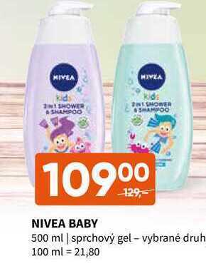 Terno Nivea baby 500 ml | sprchový gel nabídka