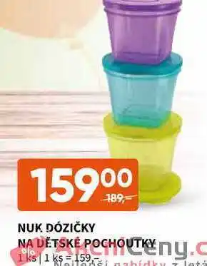 Terno Nuk dózičky na dětské pochoutky 1 ks nabídka
