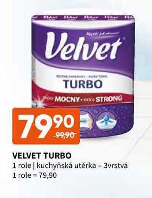 Terno Velvet turbo 1 role nabídka
