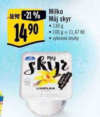 Albert Milko můj skyr 130 g nabídka