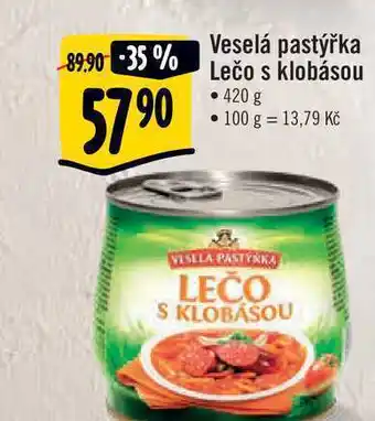 Albert Veselá pastýřka lečo s klobásou • 420 g nabídka