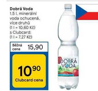 Tesco Dobrá voda 1.5 l nabídka